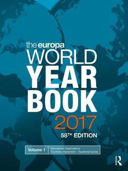 Misc. The Europa World Year Book 2017 Book