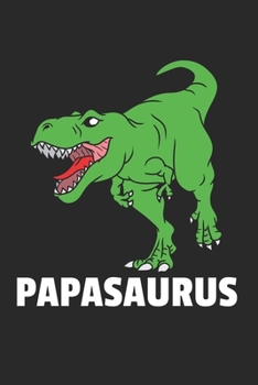 Dinosaurier Papa Notizbuch: Dinosaurier Dino Papa Notizbuch für Vater  / Notizheft / Notizblock A5 (6x9in) Dotted Notebook / Punkteraster / 120 gepunktete Seiten (German Edition)