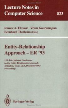 Paperback Entity-Relationship Approach - Er '93: 12th International Conference on the Entity-Relationship Approach, Arlington, Texas, Usa, December 15 - 17, 199 Book