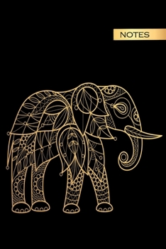 Paperback Notes: Elephant / Medium Size Notebook with Lined Interior, Page Number and Daily Entry Ideal for Organization, Taking Notes, Book