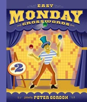 Spiral-bound Easy Monday Crosswords: Number 2 Book