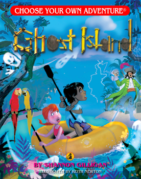 Paperback Ghost Island (Choose Your Own Adventure - Dragonlark) Book