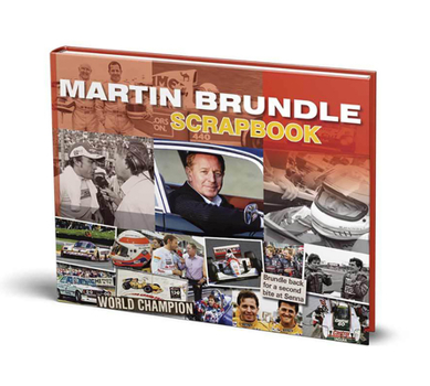 Hardcover Martin Brundle Scrapbook Book