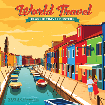 Calendar World Travel 2023 Wall Calendar Book