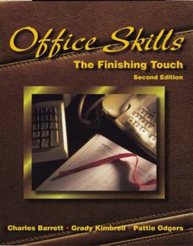 Hardcover Office Skills: The Finishing Touch Book