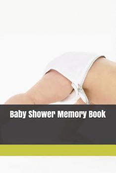 Paperback Baby Shower Memory Book