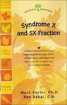 Paperback Syndrome X and SX-Fraction Book