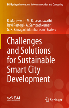 Hardcover Challenges and Solutions for Sustainable Smart City Development Book