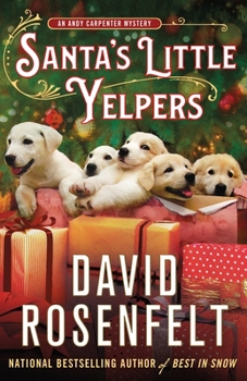 Hardcover Santa's Little Yelpers: An Andy Carpenter Mystery Book