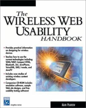 Paperback The Wireless Web Usability Handbook [With CDROM] Book