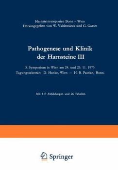 Pathogenese Und Klinik Der Harnsteine... book