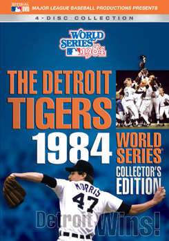 DVD 1984 Detroit Tigers World Series Book