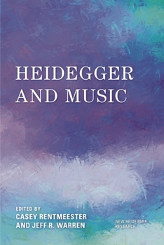 Paperback Heidegger and Music Book