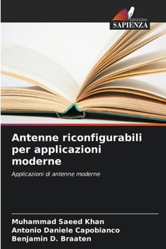 Paperback Antenne riconfigurabili per applicazioni moderne [Italian] Book