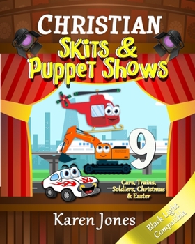 Paperback Christian Skits & Puppet Shows: Black Light Compatible Book