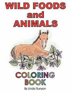 Paperback Wild Foods and Animals Coloring Book