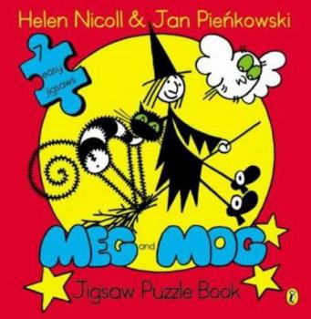 Hardcover Meg and Mog Jigsaw Puzzle Book