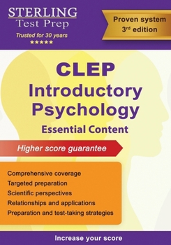 Paperback CLEP Introductory Psychology: Comprehensive Review for CLEP Introductory Psychology Exam Book