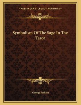 Paperback Symbolism Of The Sage In The Tarot Book