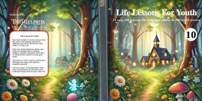 Paperback Life Lessons for Youth #10: 31 easy live lessons for kids and adults in 100-word stories Book