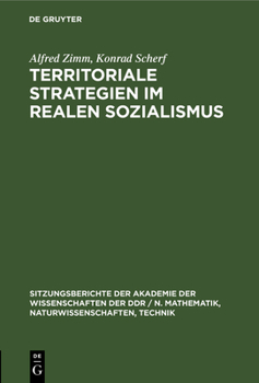Hardcover Territoriale Strategien Im Realen Sozialismus [German] Book