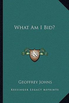 Paperback What Am I Bid? Book