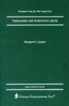 Hardcover Teenagers and Substance Abuse Book