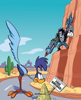 Notebook: Looney Tunes Cartoon Soft Glossy Cover College Ruled Lined Pages Book 7.5 x 9.25 Inches 110 Pages