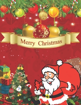 Merry Christmas: An Adult Coloring Book with Fun, Easy, and Relaxing Designs