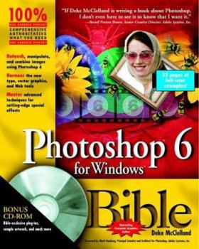 Paperback Photoshop? 6 for Windows? Bible [With 1] Book