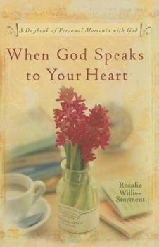 Paperback When God Speaks to My Heart Book