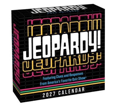 Paper Catalog Jeopardy! 2027 Day-To-Day Calendar Book