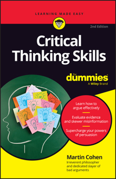 Paperback Critical Thinking Skills for Dummies Book