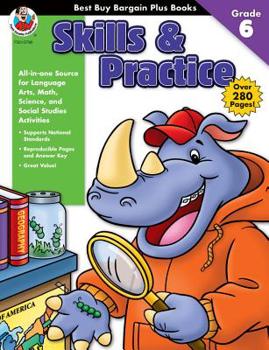 Paperback Skills & Practice, Grade 6 Book