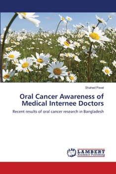 Paperback Oral Cancer Awareness of Medical Internee Doctors Book