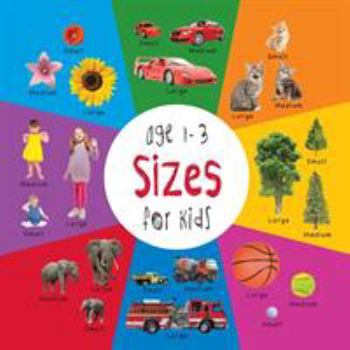 Paperback Sizes for Kids age 1-3 (Engage Early Readers: Children's Learning Books) Book