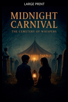 Paperback Midnight Carnival: The Cemetery of Whispers [Large Print] Book