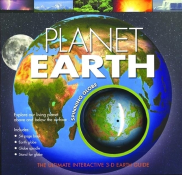 Hardcover Spinning Globe: Planet Earth Book