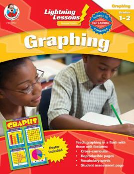 Paperback Lightning Lessons Instant Units: Graphing, Grades 1-2 Book