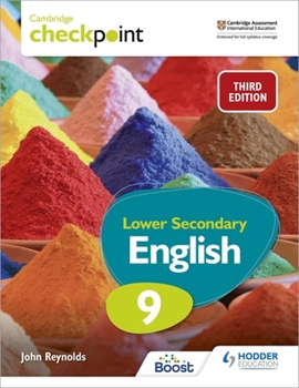Paperback Cambridge Checkpoint Lower Secondary English Student's Book 9 Third Edition: Hodder Education Group Book