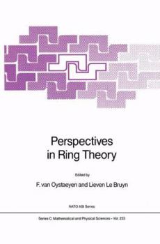 Hardcover Perspectives in Ring Theory Book