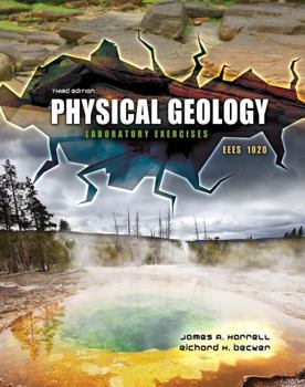 Spiral-bound Physical Geology Eees 1020 Laboratory Exercises Book