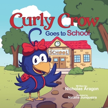 Paperback Curly Crow Goes to School Book