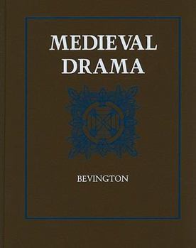 Hardcover Medieval Drama Book
