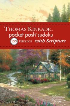 Paperback Thomas Kinkade Pocket Posh Sudoku 2 with Scripture: 100 Puzzles Book