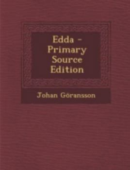 Paperback Edda - Primary Source Edition [Swedish] Book