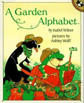 Paperback A Garden Alphabet (Picture Puffins) Book