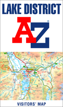 Paperback Lake District A-Z Visitors' Map Book