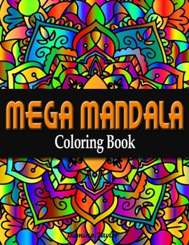 Paperback Mega Mandala Coloring Book