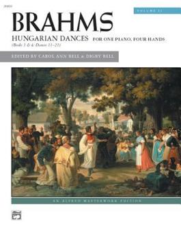 Paperback Brahms -- Hungarian Dances, Vol 2 (Alfred Masterwork Edition, Vol 2) Book